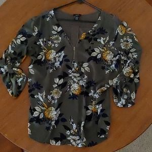 Spring Floral blouse